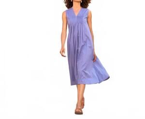 NEW ZEN ETHIC amy midi dress in lilac